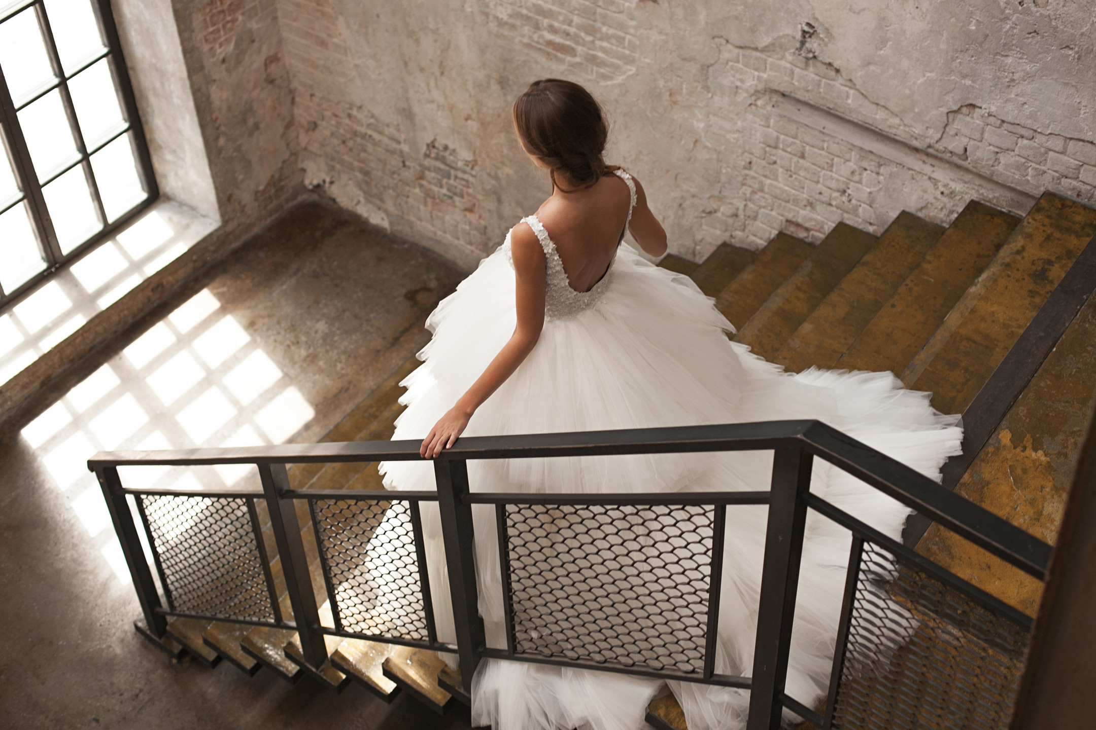 Платье Олимпия, 2018, одежда, платье, свадебное, молочно-белый, кружево, пышное, сетка, архив