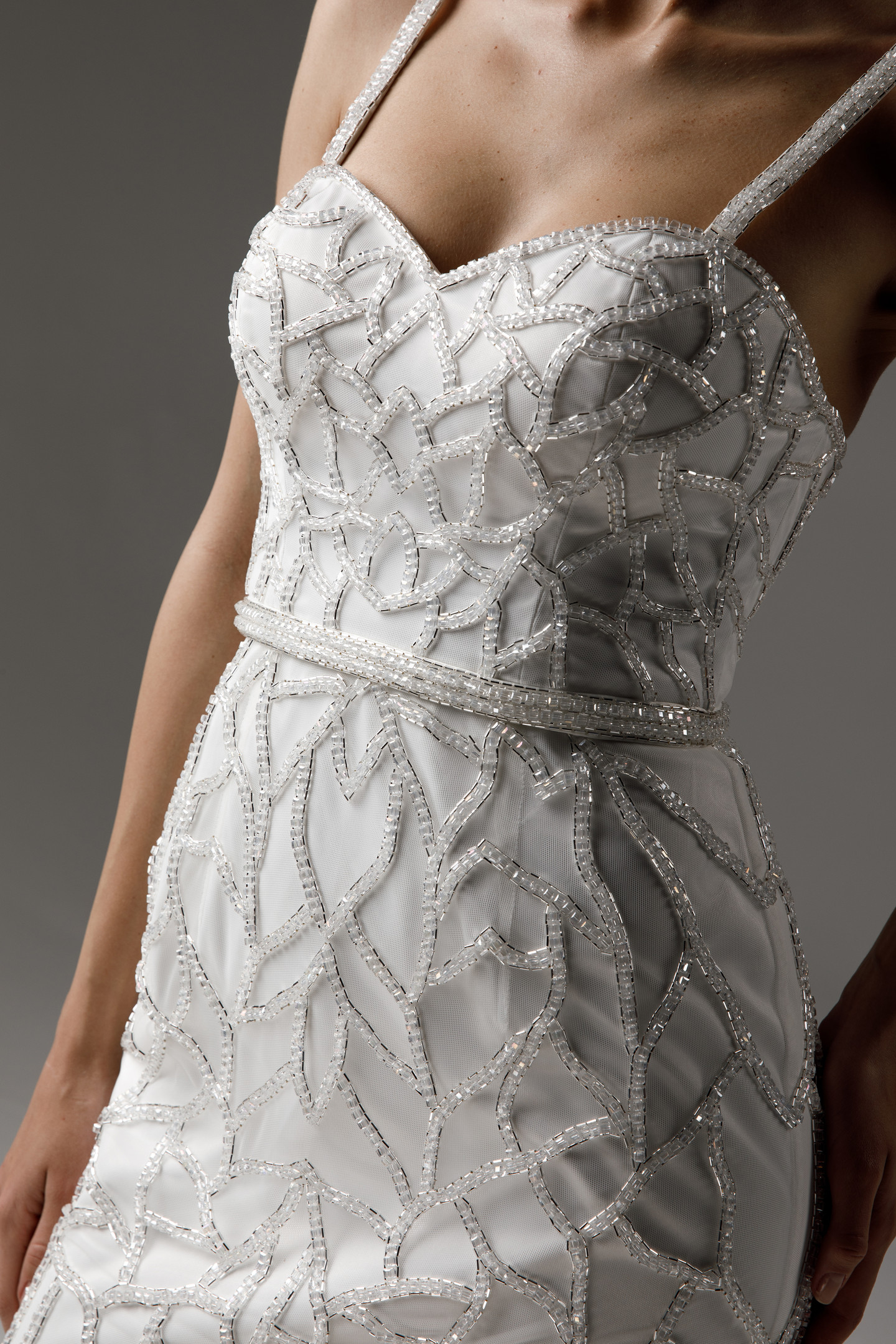 Платье Фелисити, 2021, одежда, платье, свадебное, молочно-белый, вышивка, прямой силуэт