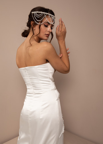 Tiara, 2021, accessories, hairstyle, bridal, off-white, Cleo, tiara