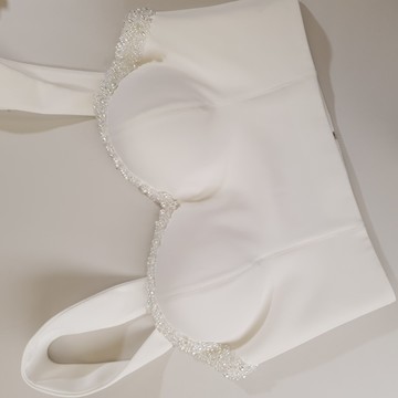 Корсет с вышивкой, 2021, одежда, блузка, свадебное, молочно-белый, вышивка
